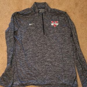 Gray Valdosta State Nike pull over
